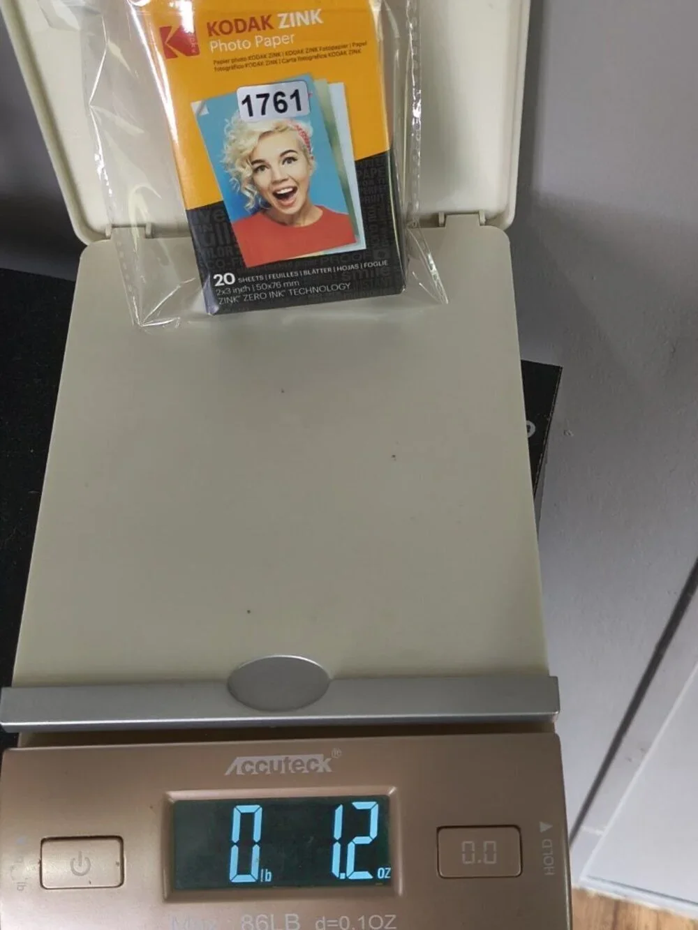 Kodak Premium Zink Photo Paper 2 x 3